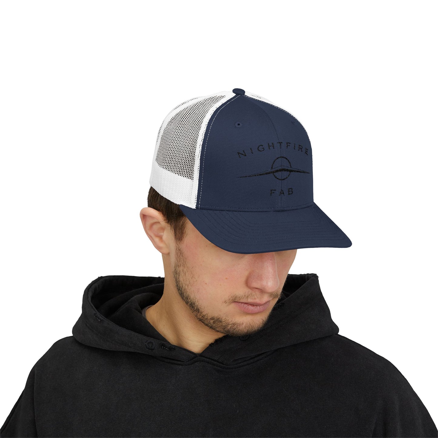 Nightfire Fab Snapback Trucker Cap | Casual Style, Outdoor Adventures, Perfect Gift, Unisex Fashion, Summer Essential