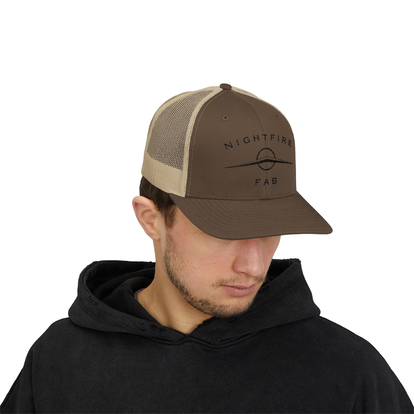 Nightfire Fab Snapback Trucker Cap | Casual Style, Outdoor Adventures, Perfect Gift, Unisex Fashion, Summer Essential
