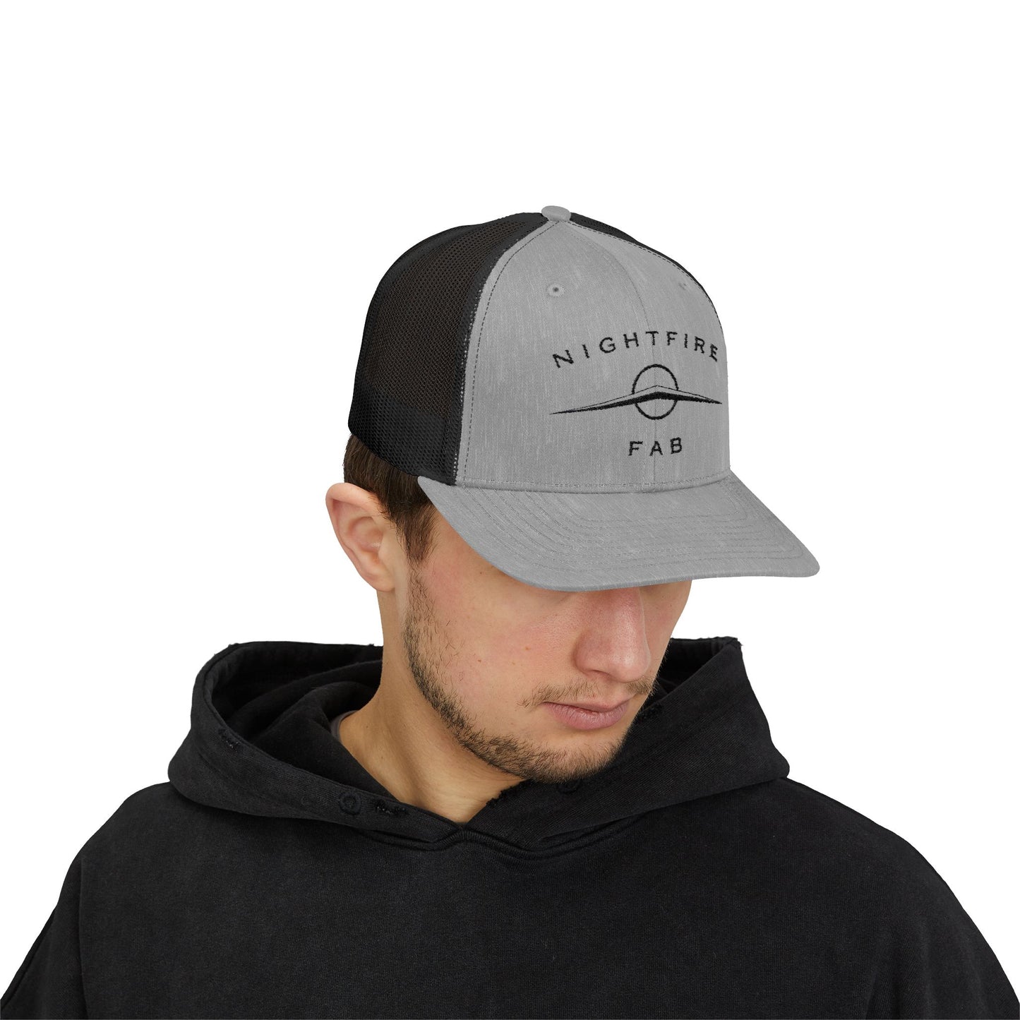 Nightfire Fab Snapback Trucker Cap | Casual Style, Outdoor Adventures, Perfect Gift, Unisex Fashion, Summer Essential