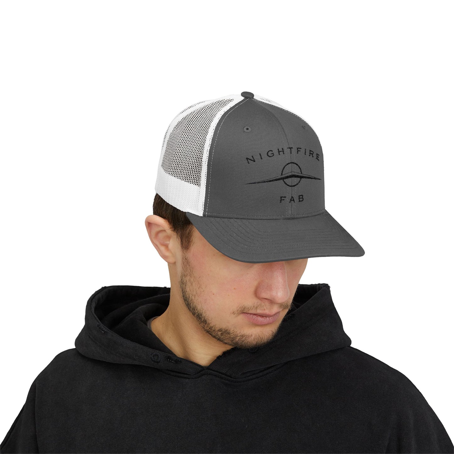 Nightfire Fab Snapback Trucker Cap | Casual Style, Outdoor Adventures, Perfect Gift, Unisex Fashion, Summer Essential