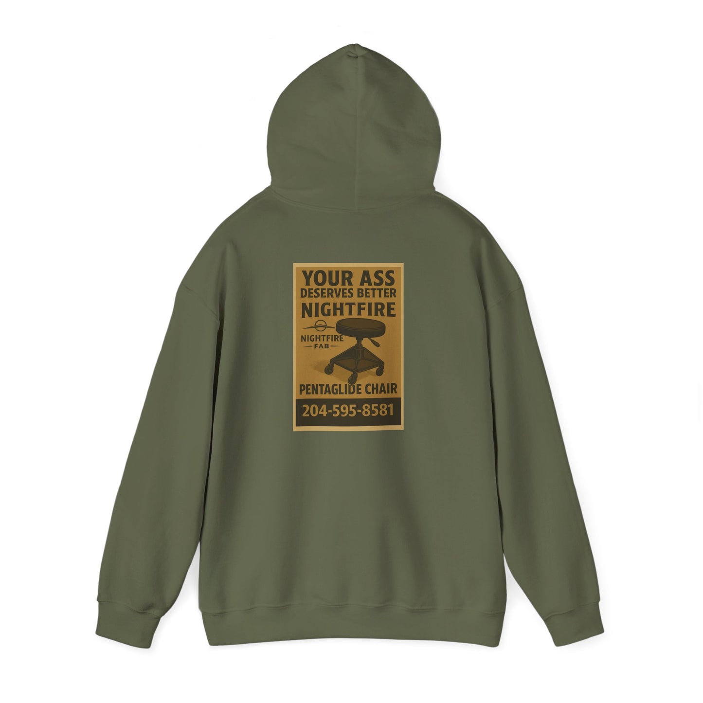Nightfire Vintage-Inspired Hoodie