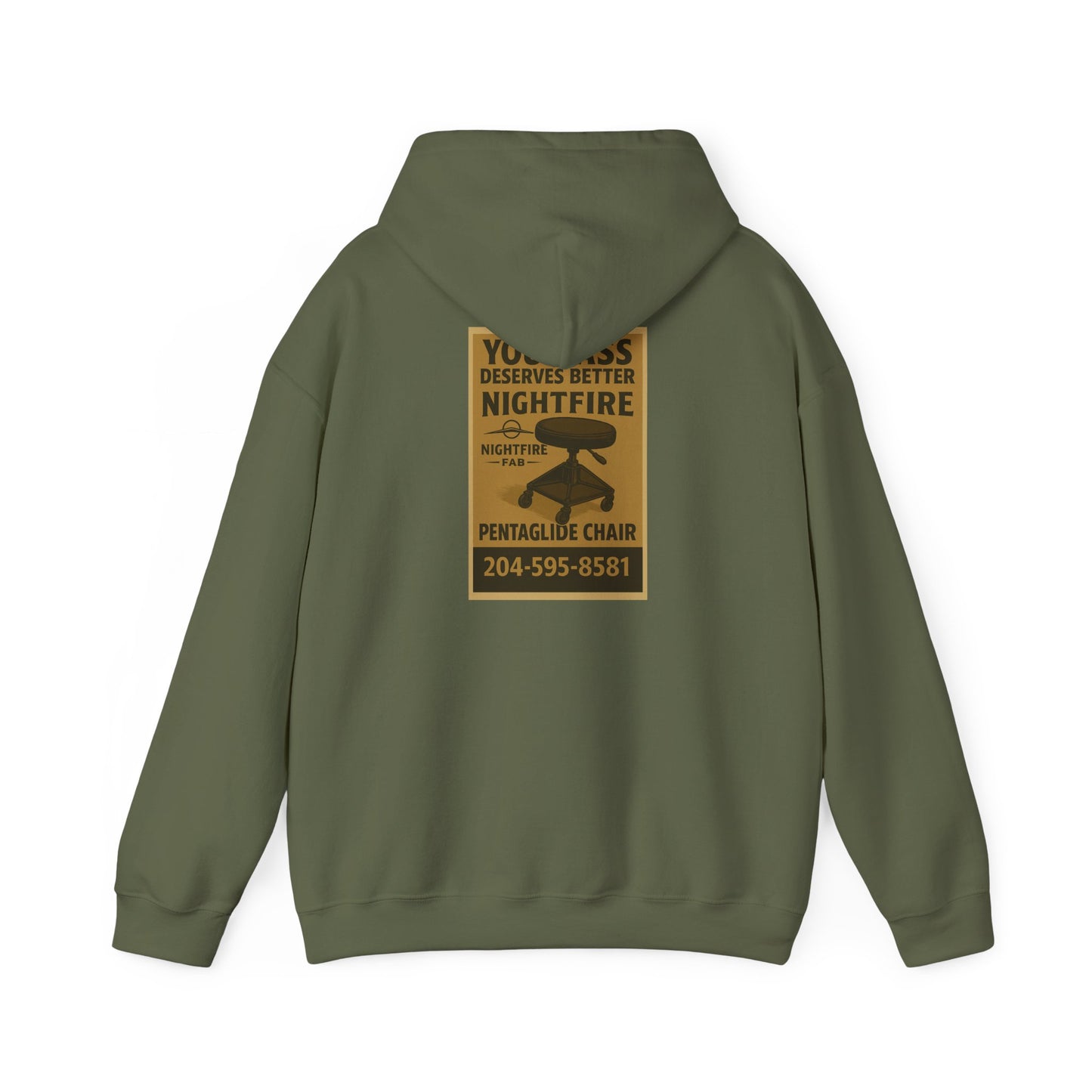 Nightfire Vintage-Inspired Hoodie